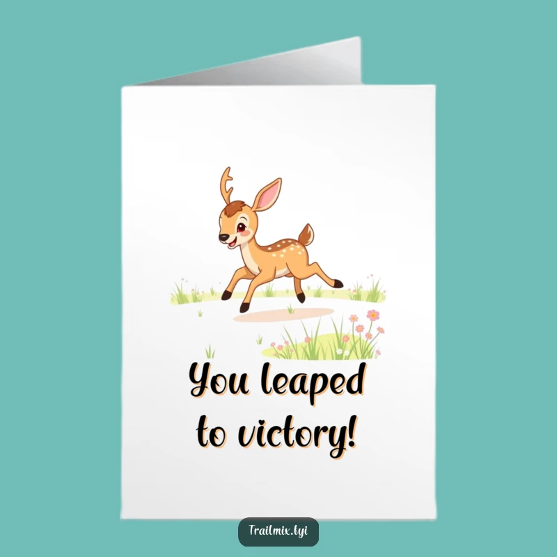 Free Printable Deer Congratulations Card - Funny Downloadable Gift for Any Occasion!