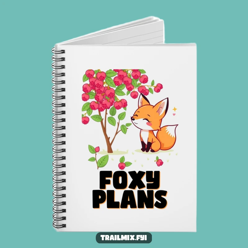 Funny Fox Berry Sniffing Notebook: A Hilarious Journal for Sharp Ideas