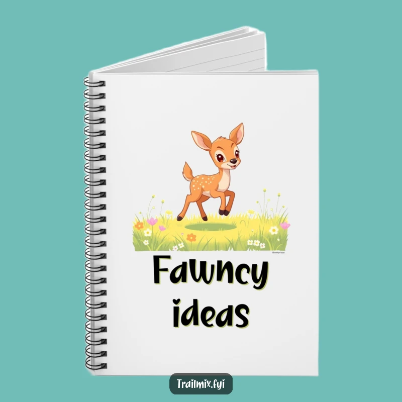 Funny Deer Fawn Bounding Notebook: A Hilarious Journal for Wild Ideas