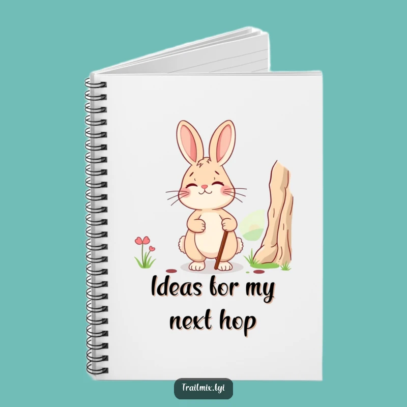 Funny Rabbit's Journal Notebook: Capture Thoughts with Whimsical Humor, Ideal Gift