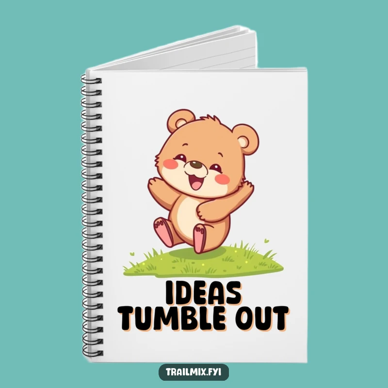 Funny Bear Cub Notebook: Jot Down Joyful Thoughts, A Perfect Playful Funny Gift