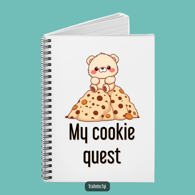Funny Bear's Cookie Climb Notebook - Joyful & Hilarious Journal Gift