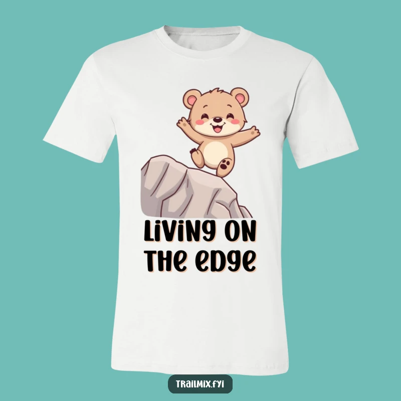 Funny Bear Cub T-Shirt - Balance with Glee in This Hilarious Tee