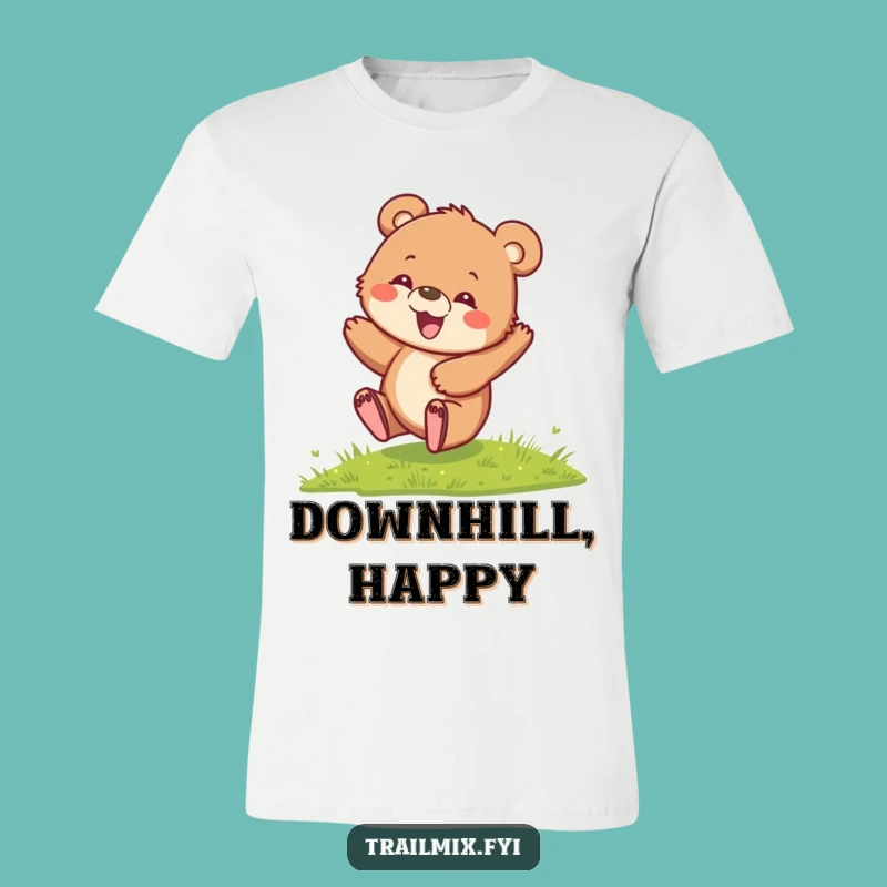 Funny Bear Cub T-Shirt: Pure Joyful Tumbles, A Hilarious Playful Tee Gift