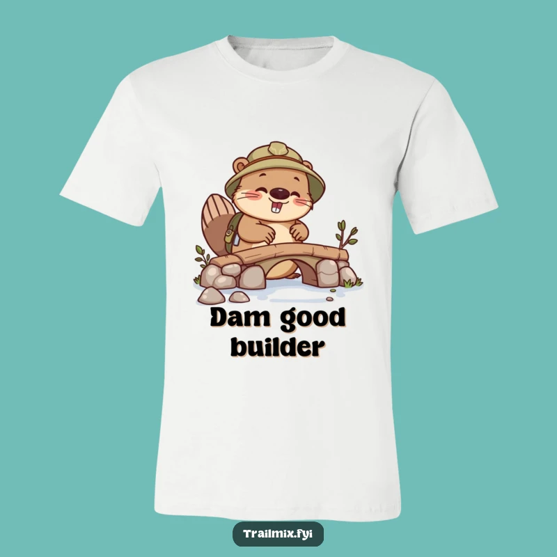 Funny Beaver Explorer T-Shirt - Build Your Adventures with This Tee